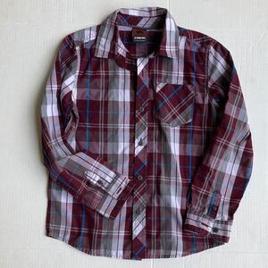 Boy’s  Tony Hawk Plaid Long Sleeve Shirt Boys 7X